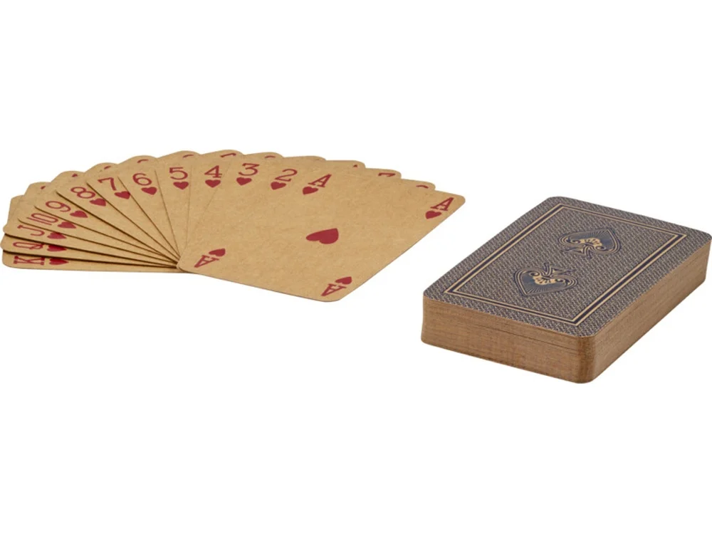 Набор игральных карт Ace из крафт-бумаги натуральный - фото 3