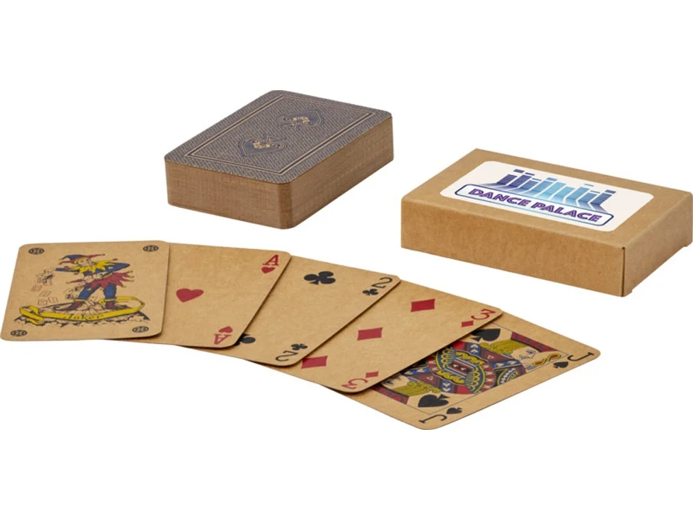 Набор игральных карт Ace из крафт-бумаги натуральный - фото 5