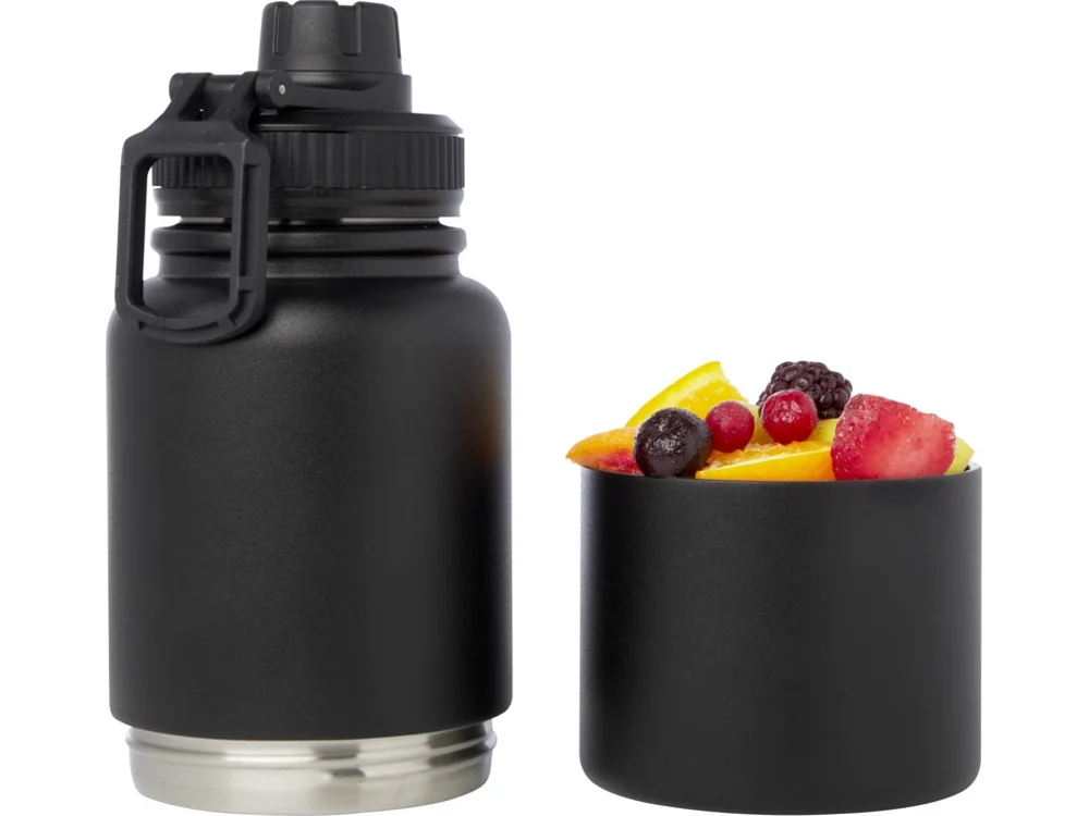 Бутылка-термос для воды Dupeca 870 мл черный - фото 4