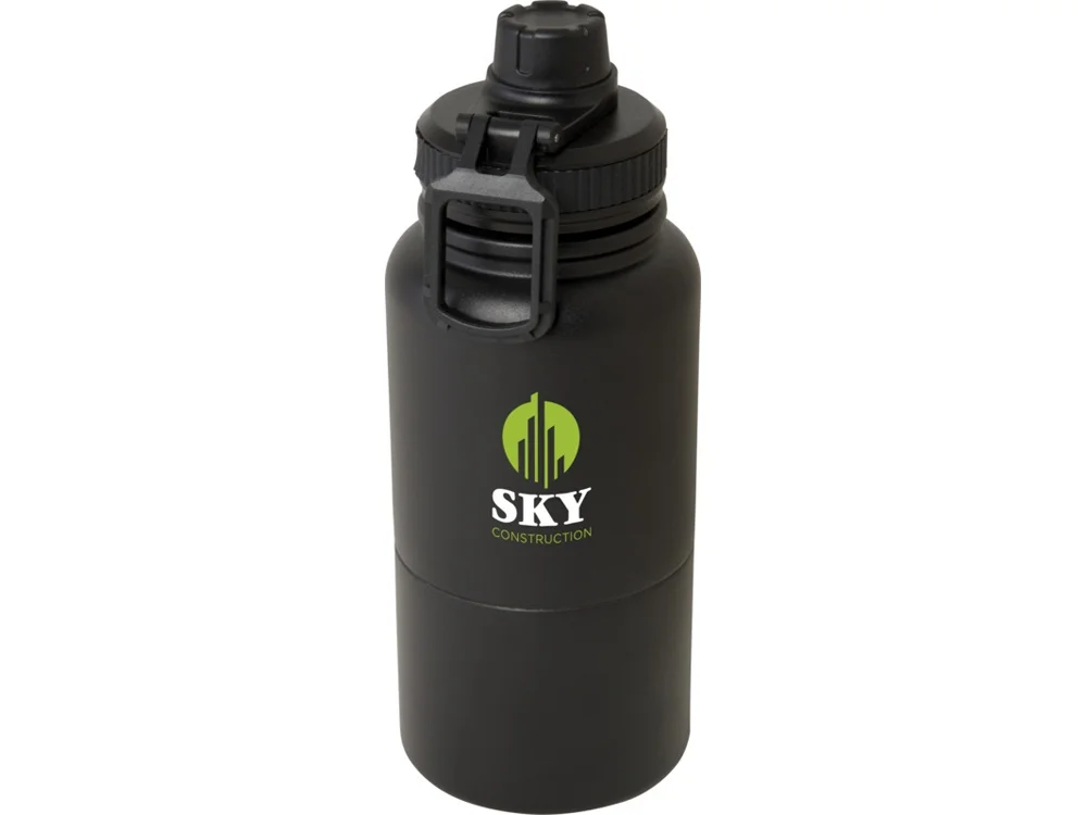 Бутылка-термос для воды Dupeca 870 мл черный - фото 6