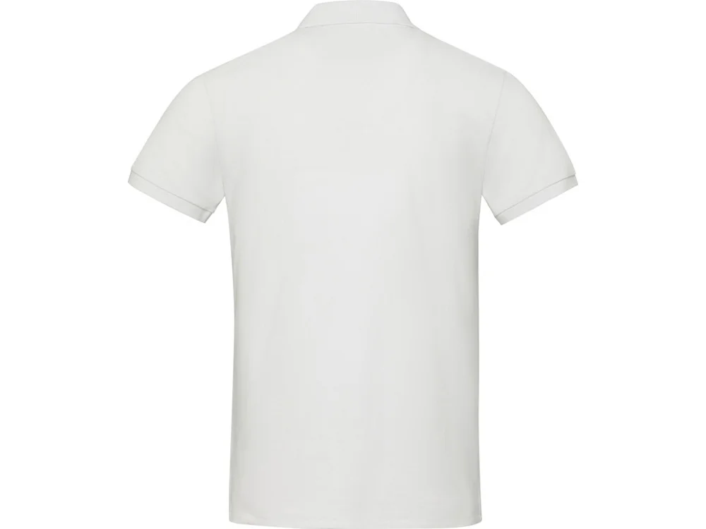 Рубашка поло «Emerald», унисекс, белый, S - фото 3