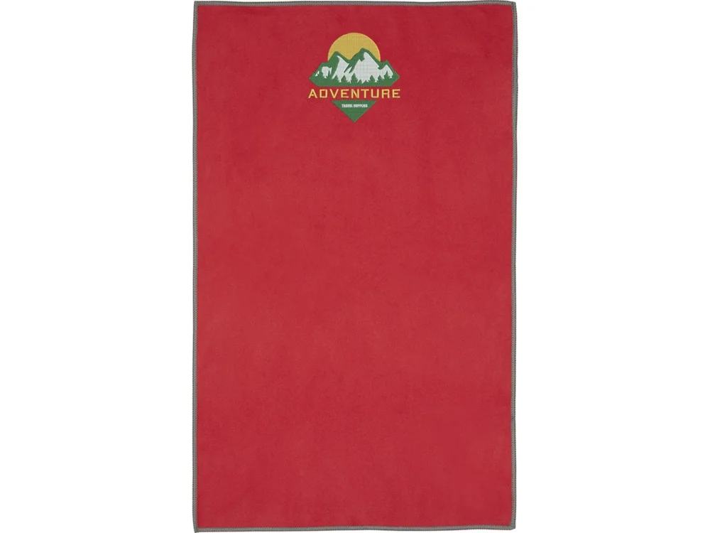 Сверхлегкое быстросохнущее полотенце «Pieter» 30x50см, красный, S - фото 6
