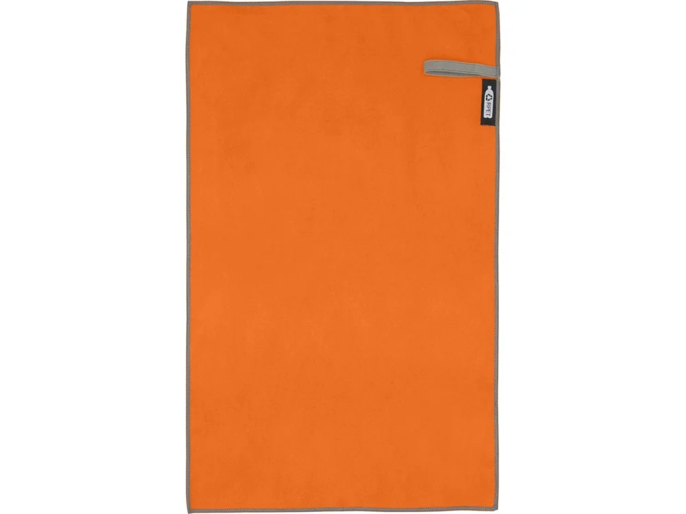 Сверхлегкое быстросохнущее полотенце Pieter 30x50см оранжевый S - фото 3