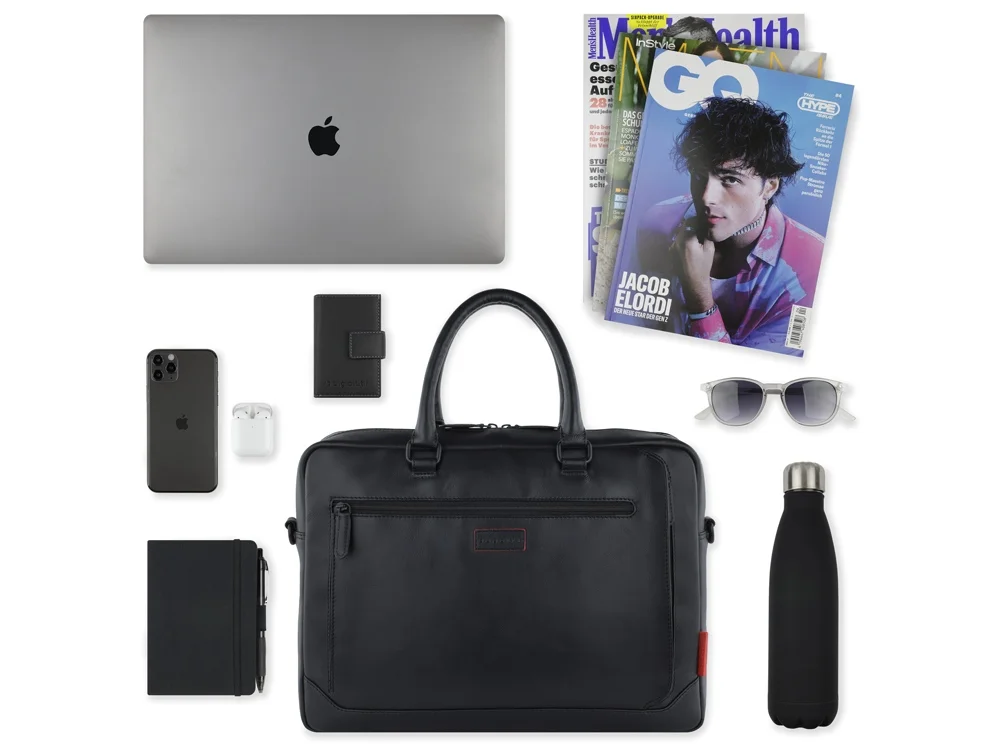 Портфель мужской «Clark», черный - фото 6