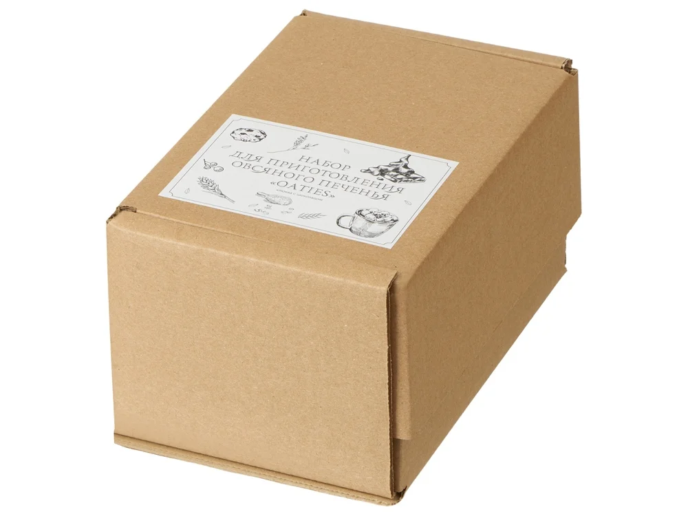 Набор для приготовления овсяного печенья с клюквой и шоколадом Oaties 760 мл - фото 5