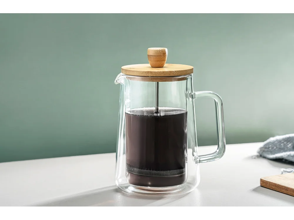 Френч-пресс с двойными стенками «Columbia», прозрачный, 600 мл - фото 6