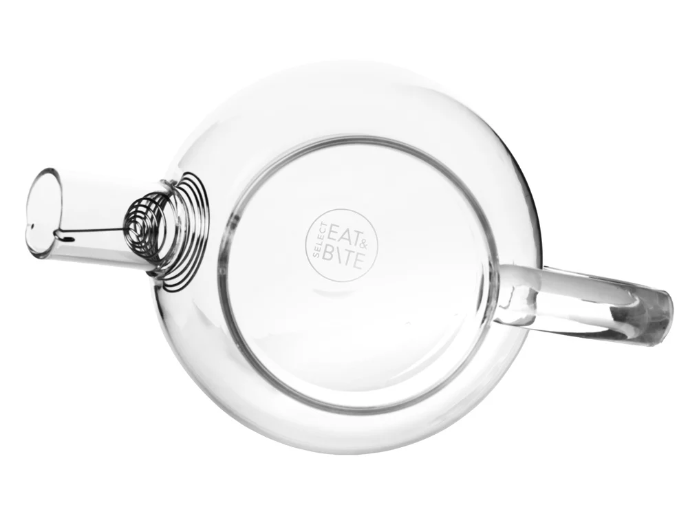 Стеклянный чайник с бамбуковой крышкой «Sencha M», прозрачный, 1550 мл - фото 5