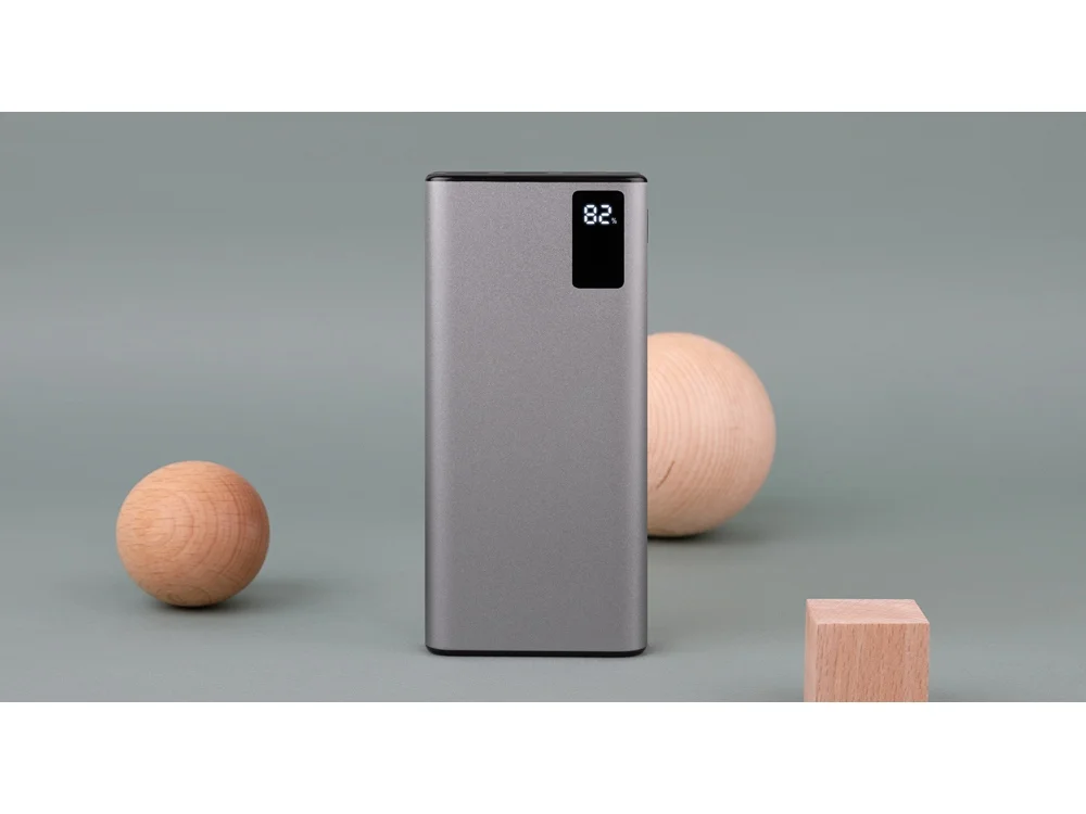 Внешний аккумулятор NEO Journey c быстрой зарядкой 20000 mAh серебристый черный - фото 7