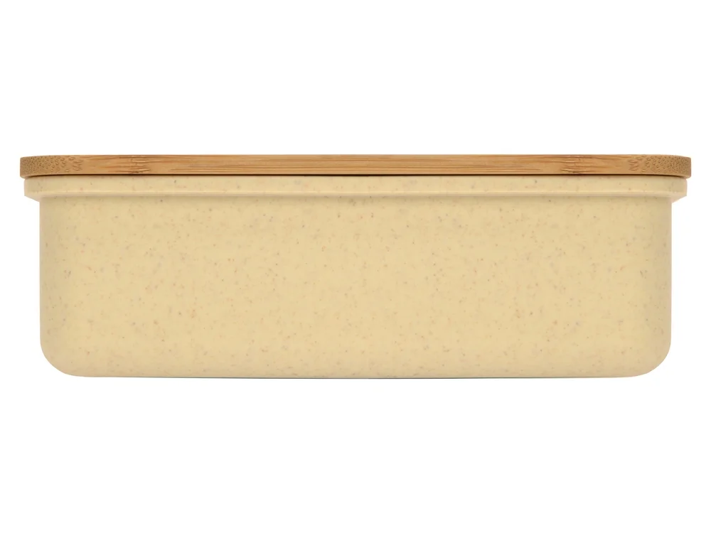 Ланч-бокс «Lunch» из пшеничного волокна с бамбуковой крышкой, бежевый, 500 мл - фото 5