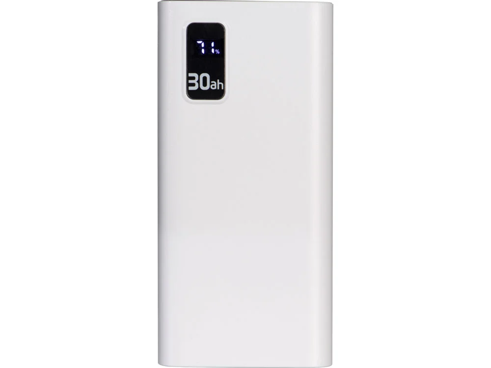 Портативный внешний аккумулятор FAST 30000 mAh белый - фото 2