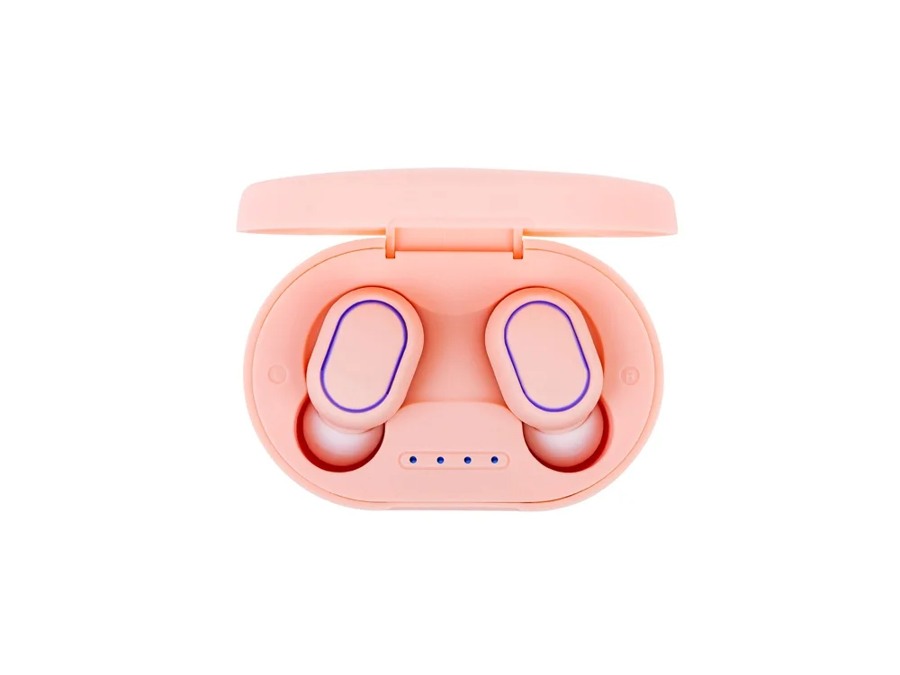 Беспроводные наушники Mysound Play розовый - фото 2