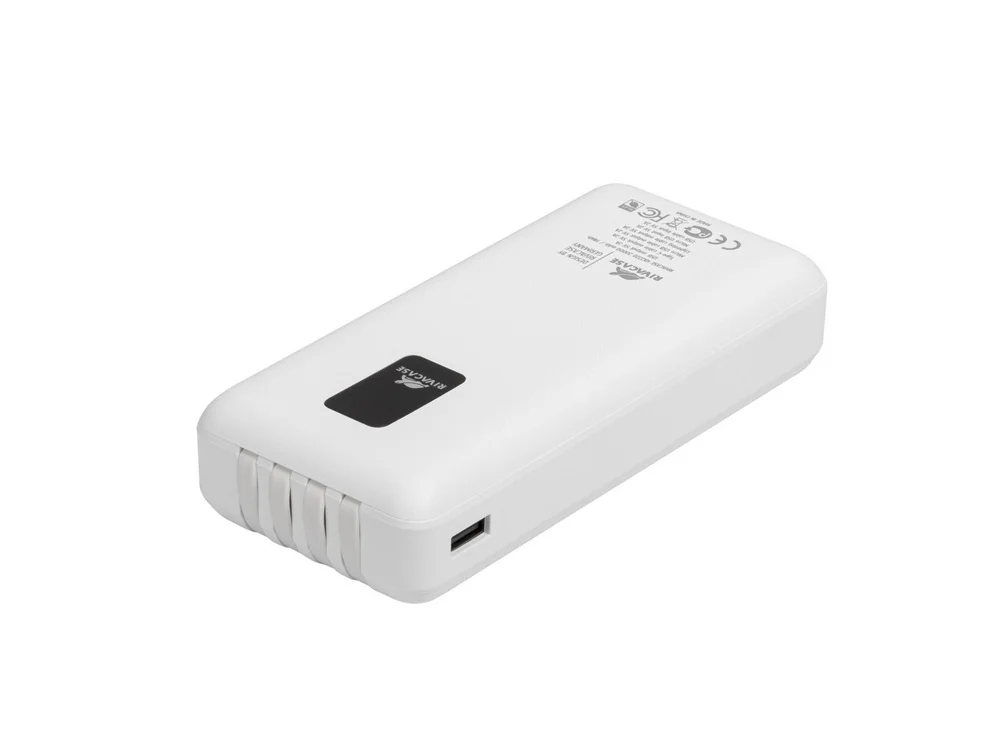 Внешний аккумулятор с дисплеем и встроенными кабелями VA2220 20000 mAh - фото 11