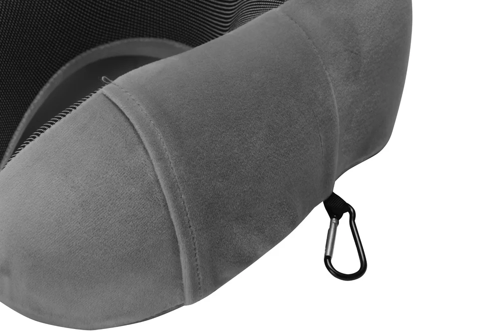 Подушка для путешествий с эффектом памяти «Dream», серый - фото 2