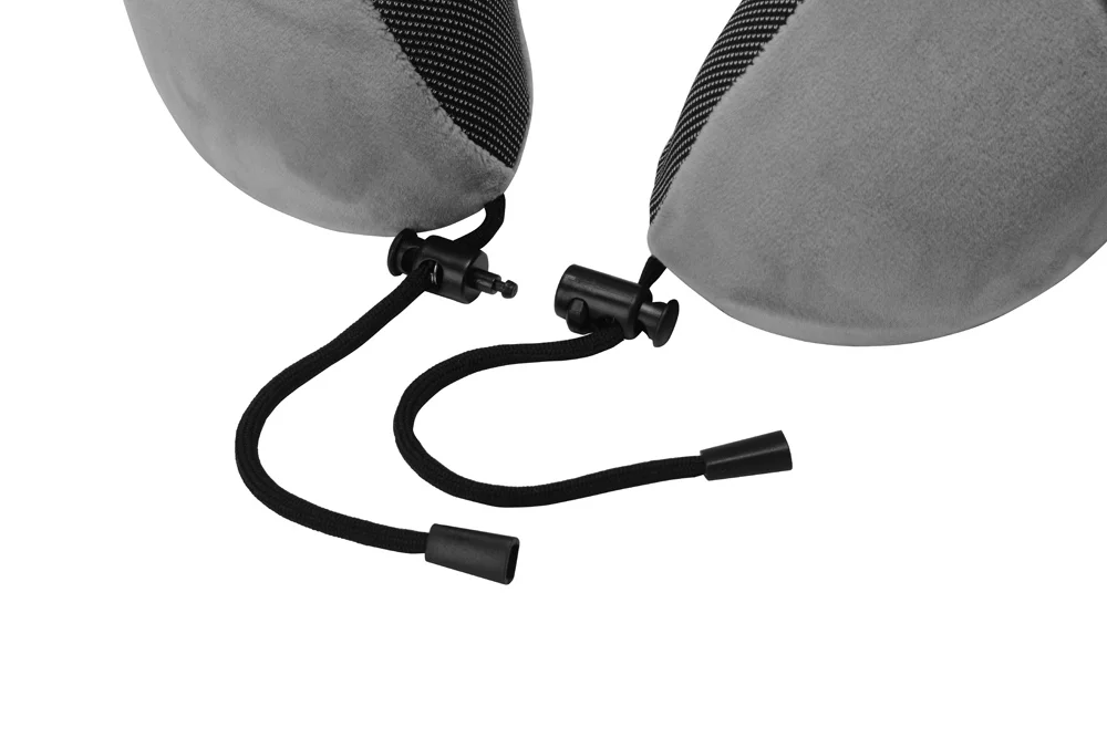 Подушка для путешествий с эффектом памяти «Dream», серый - фото 3