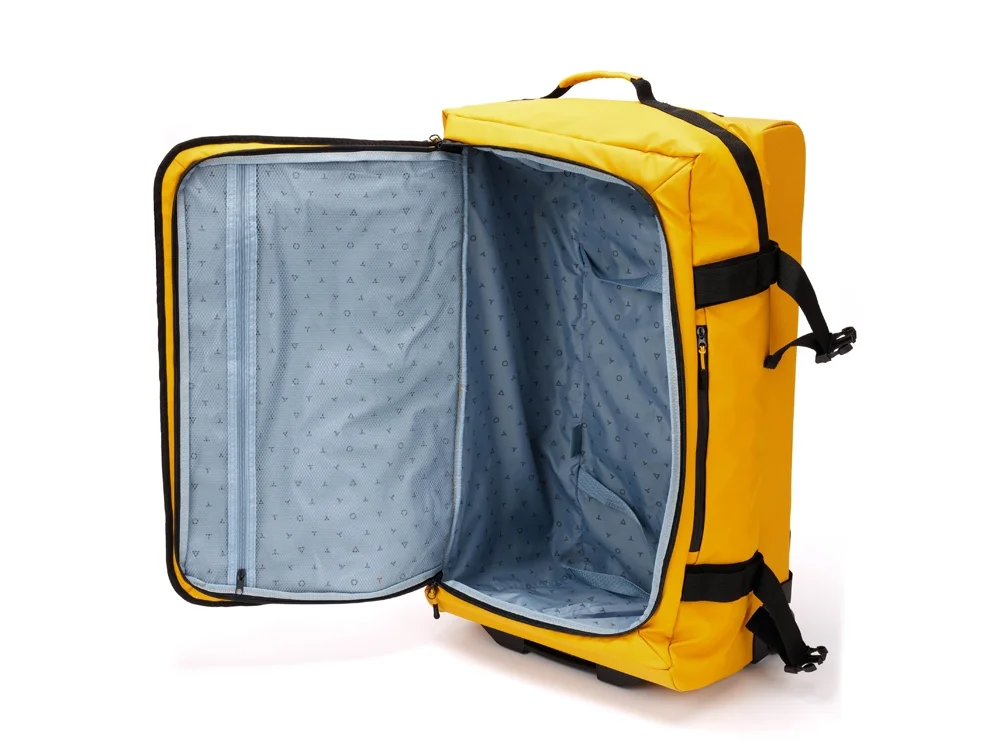 Сумка на колесах «MOBI», 81 л, желтый, L - фото 3