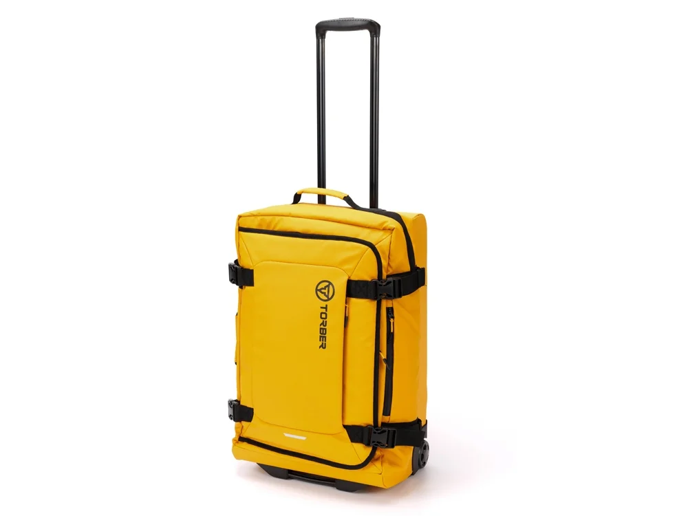 Сумка на колесах «MOBI», 57 л, желтый, M