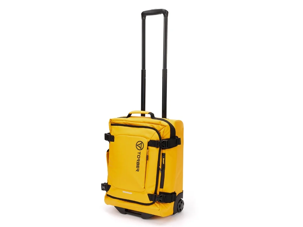 Сумка на колесах «MOBI», 32 л, желтый, S