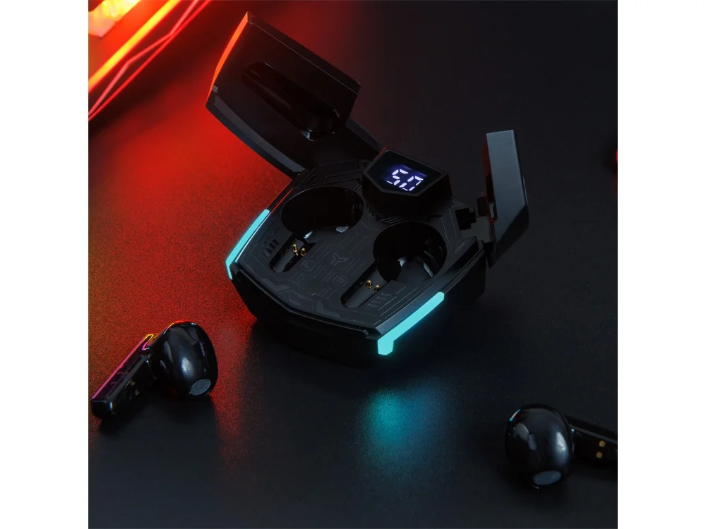 Наушники беспроводные игровые GTWS-2 черный - фото 10
