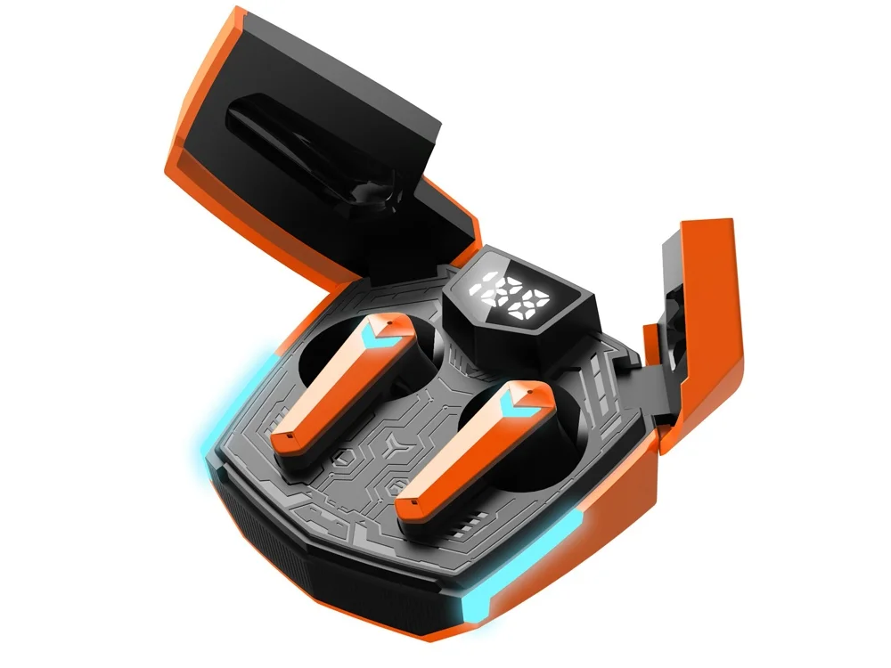 Наушники беспроводные игровые GTWS-2 оранжевый - фото 3