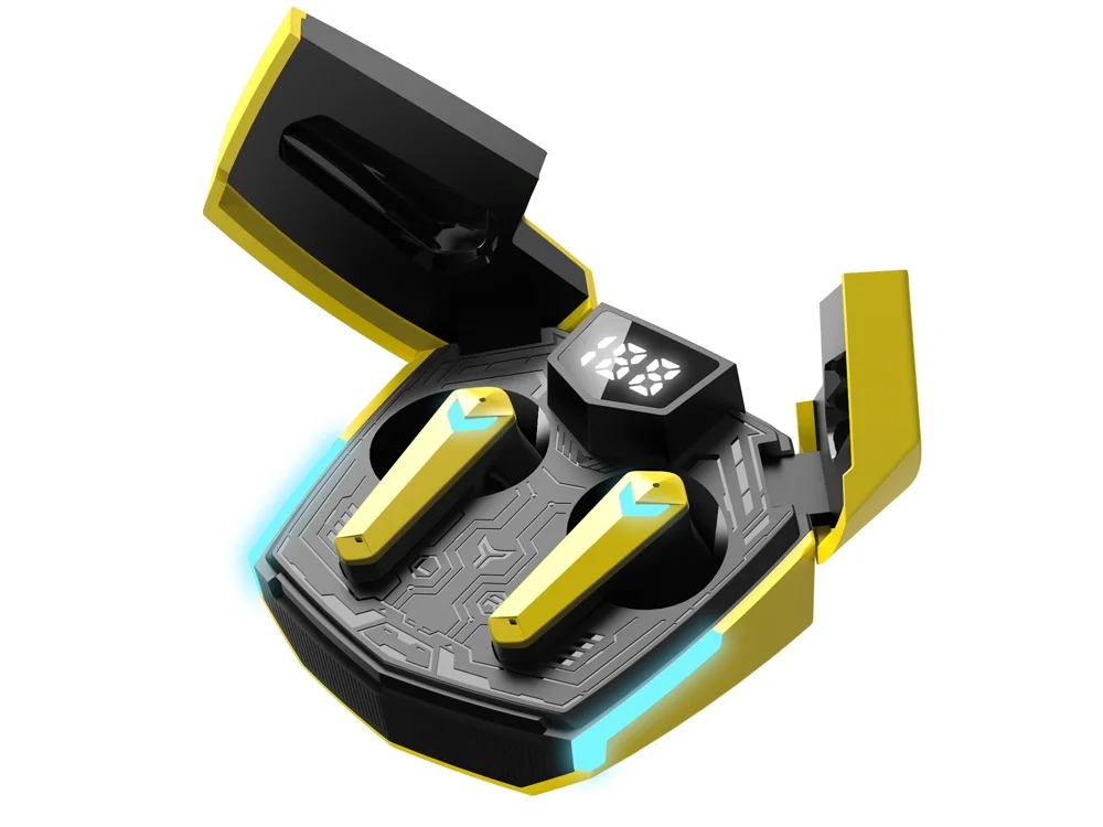 Наушники беспроводные игровые GTWS-2 желтый - фото 3