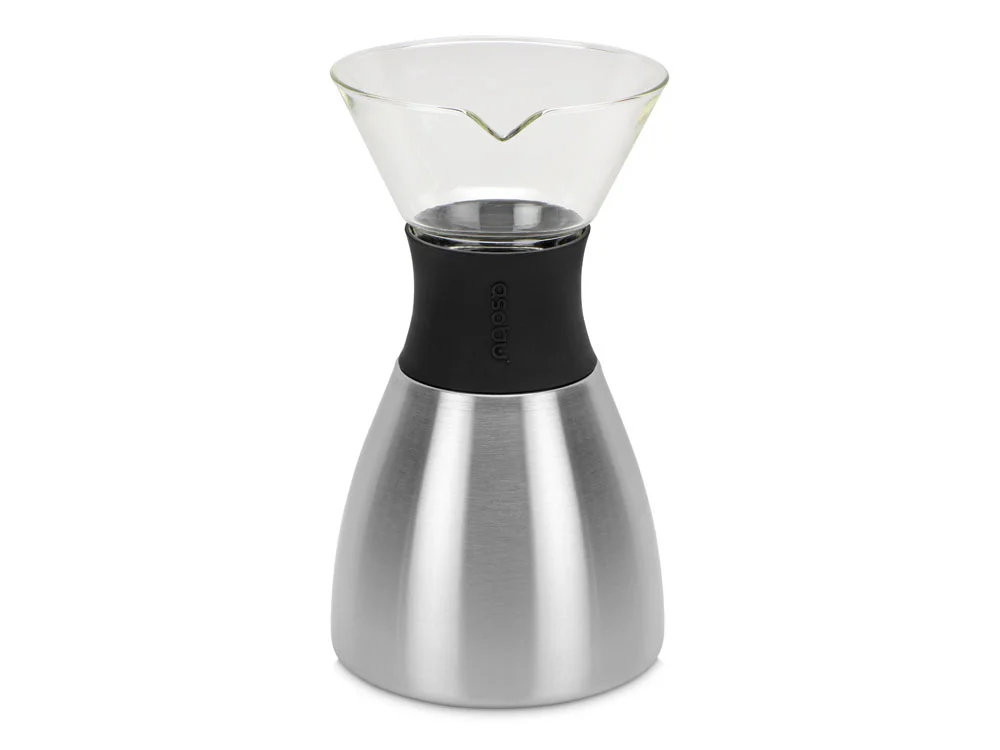 Кофеварка POUR OVER серебристый/черный 1000 мл - фото 1