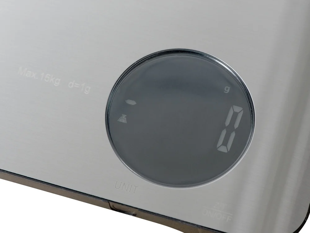 Стальные кухонные весы Precision черный/серебристый - фото 3