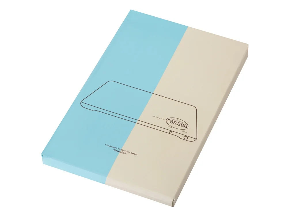 Стальные кухонные весы Precision черный/серебристый - фото 6