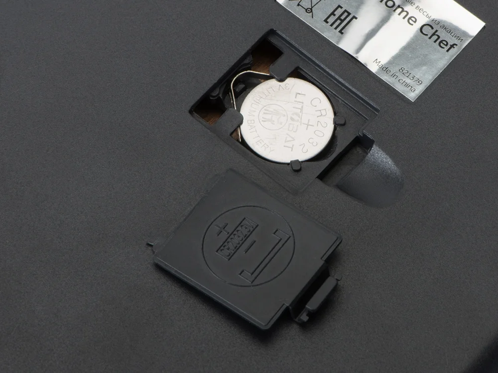 Кухонные весы из акации Home Chef коричневый - фото 6