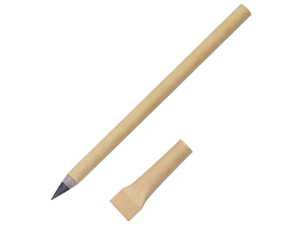 Вечный карандаш из переработанной бумаги Recycled pencil натуральный - фото 1