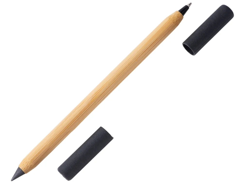Вечный карандаш и ручка из бамбука Black bamboo - фото 1