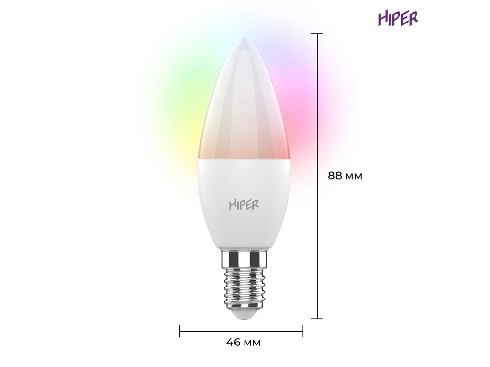 Умные лампочки IOT CLED M2 RGB белый - фото 3