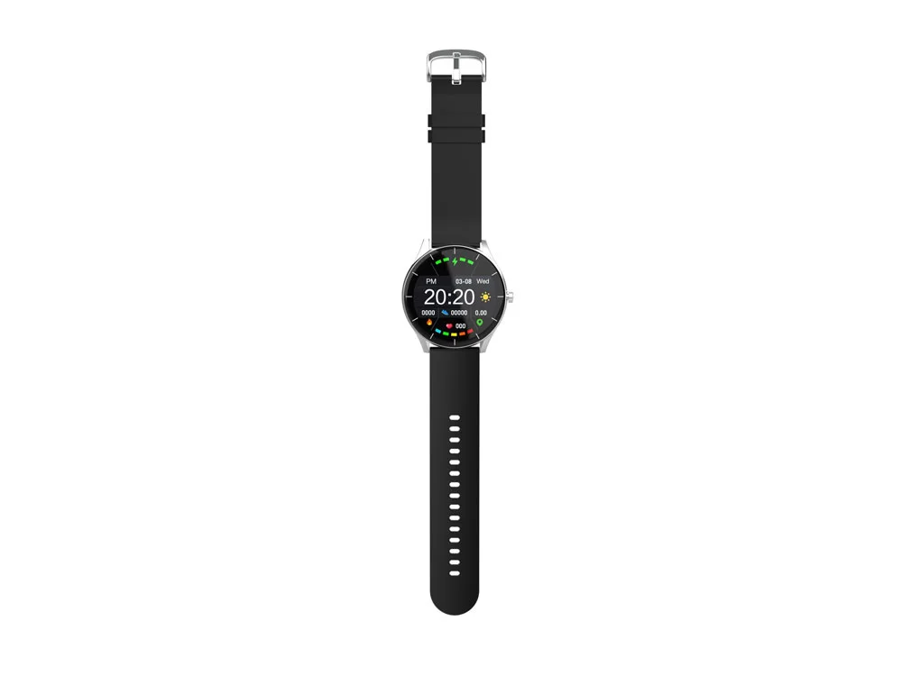Смарт-часы IoT Watch GT черный красный - фото 2