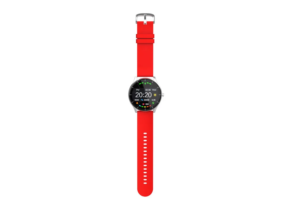 Смарт-часы IoT Watch GT черный красный - фото 6