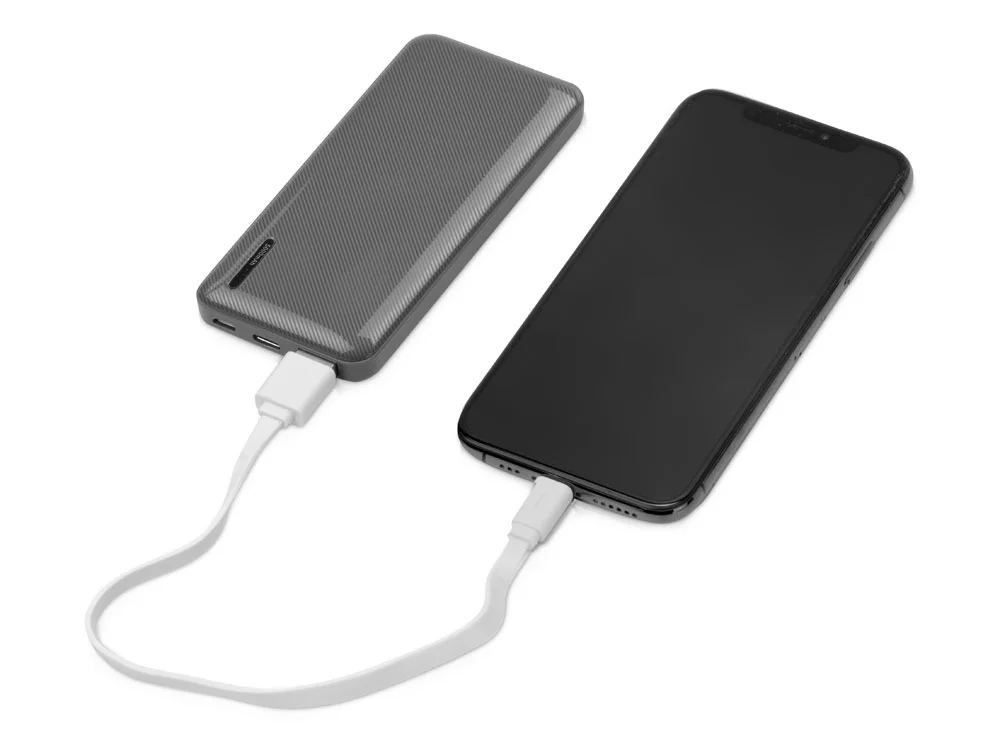 Внешний аккумулятор Mini-5 5000 mAh серый - фото 2