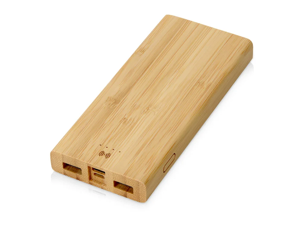 Внешний беспроводной аккумулятор из бамбука Bamboo Air - фото 1