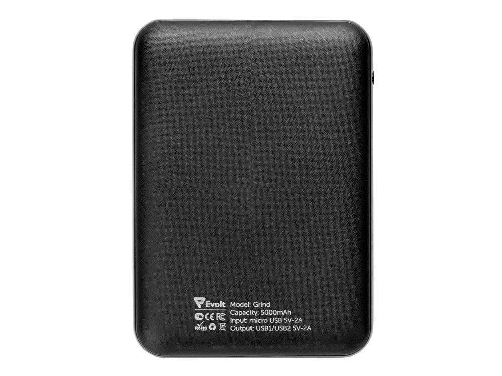Внешний аккумулятор Grind 5000 mAh черный - фото 6