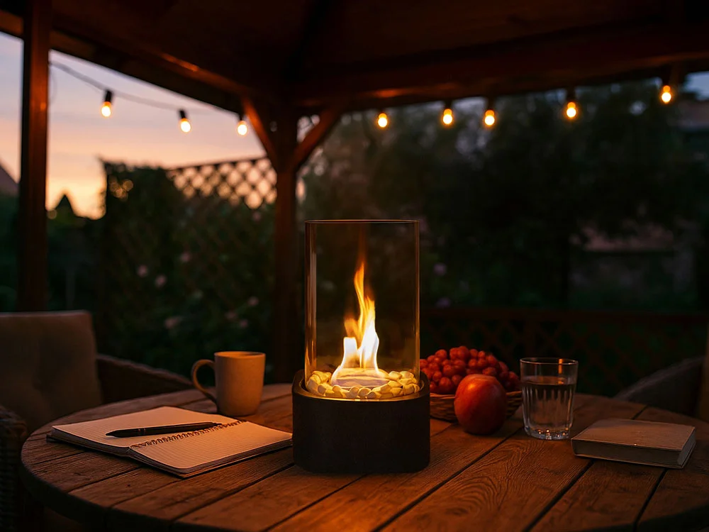 Биокамин квадратный Hygge 3.0 черный - фото 11