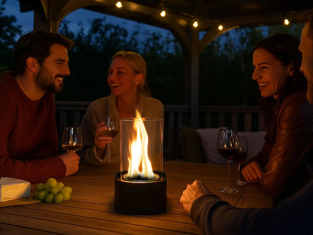 Биокамин квадратный Hygge 3.0 черный - фото 12