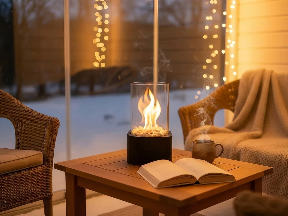 Биокамин квадратный Hygge 3.0 черный - фото 13