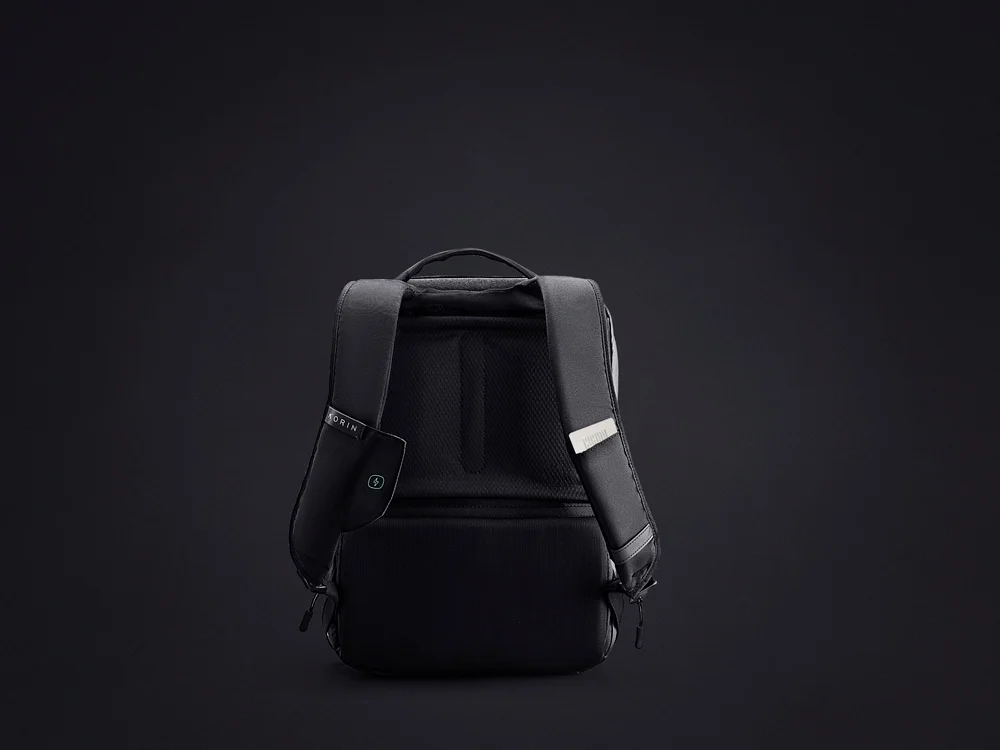 Водостойкий антикражный рюкзак Clickpack для ноутбука 15.6 черный - фото 11