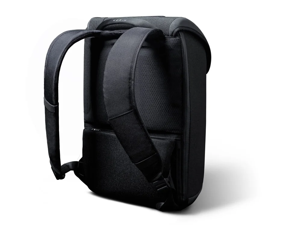 Водостойкий антикражный рюкзак Clickpack для ноутбука 15.6 черный - фото 4