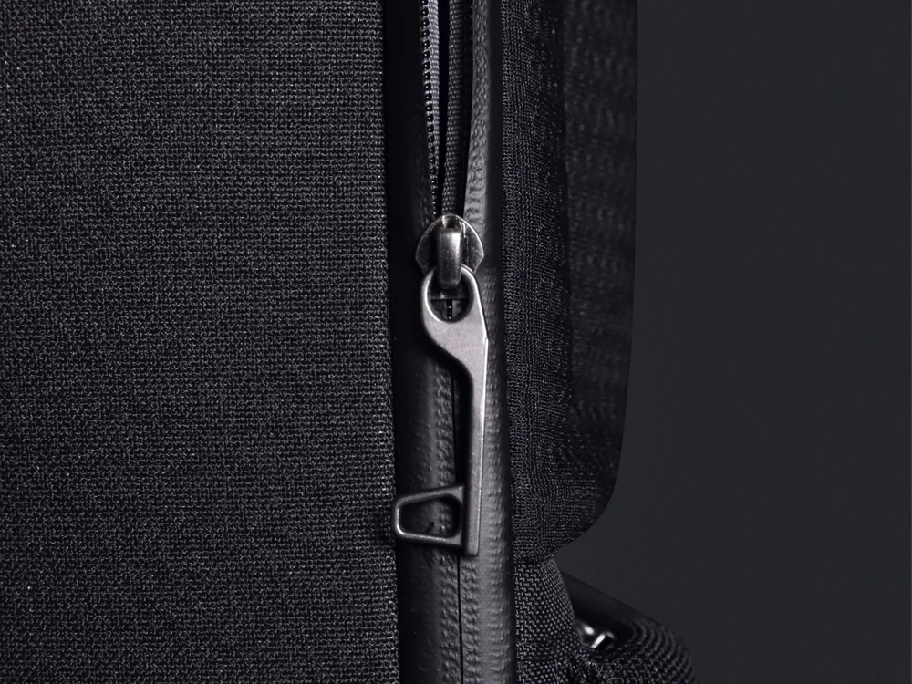 Водостойкий антикражный рюкзак Clickpack для ноутбука 15.6 черный - фото 9