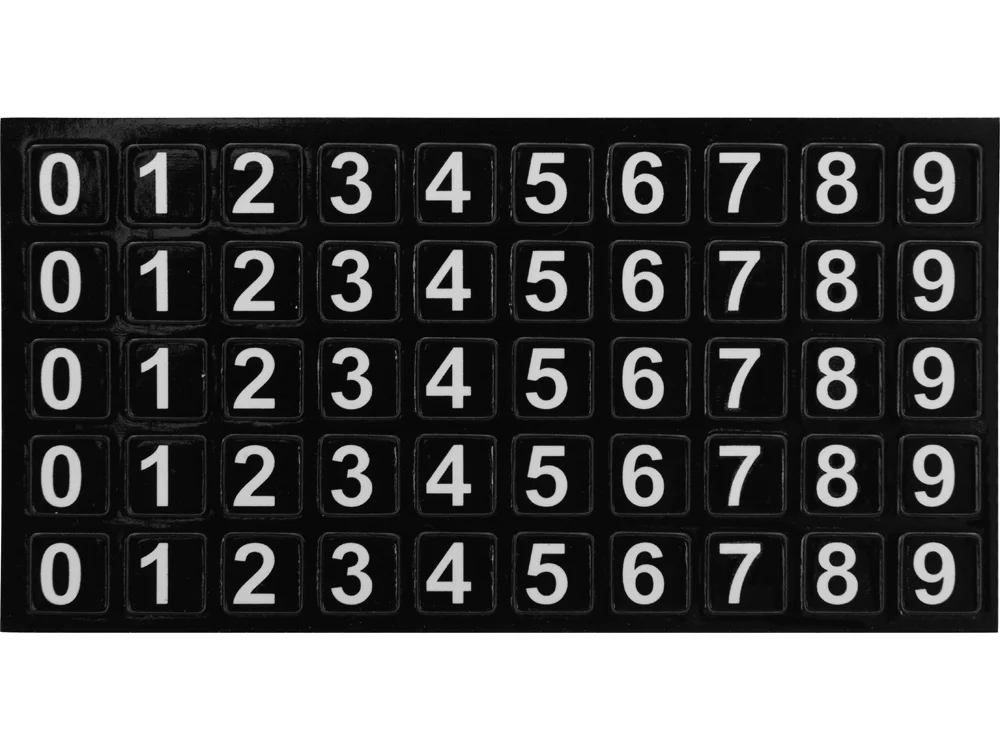 Табличка Tempark с номером телефона для временной парковки черный - фото 6