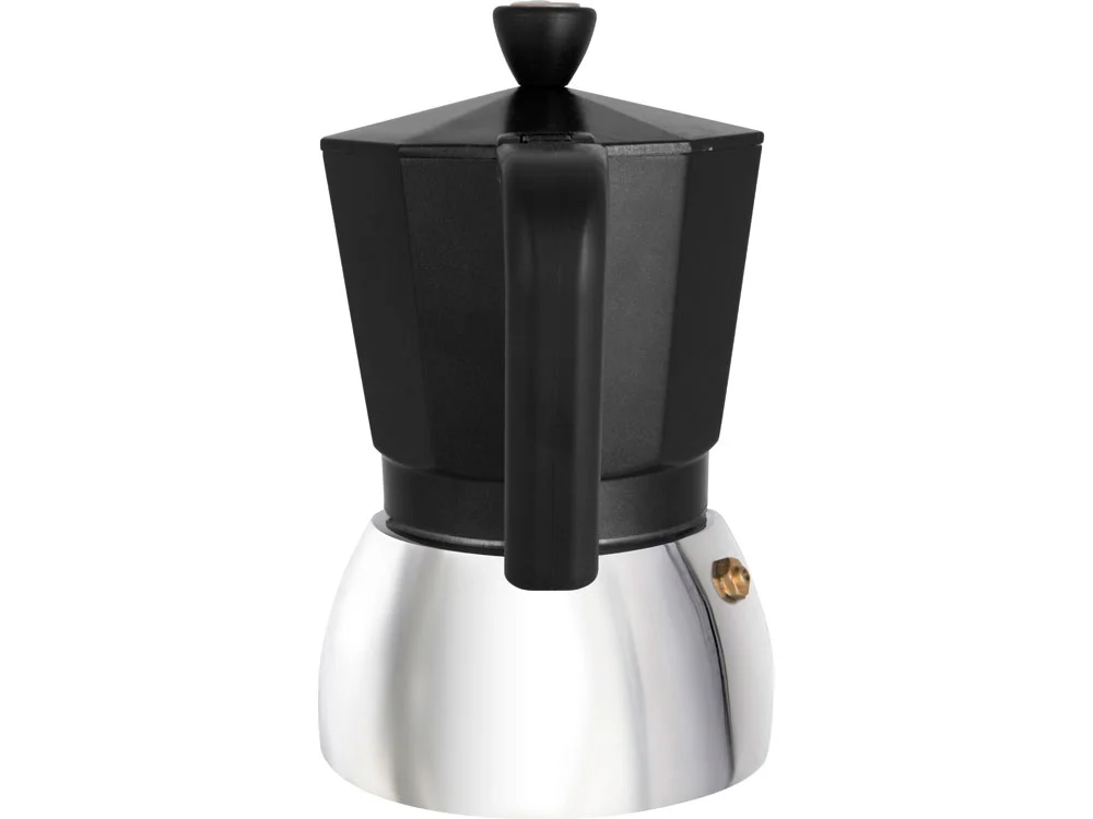 Гейзерная кофеварка Arabica 300 мл черный/серебристый - фото 7