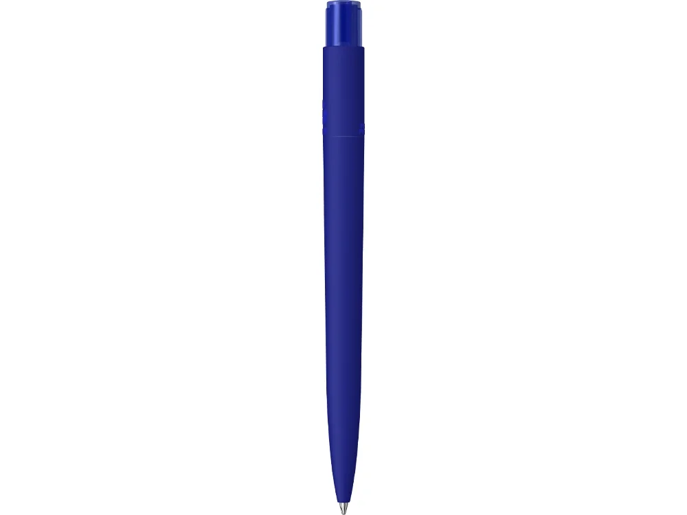 Ручка шариковая RECYCLED PET PEN PRO K transparent GUM soft-touch синий - фото 3