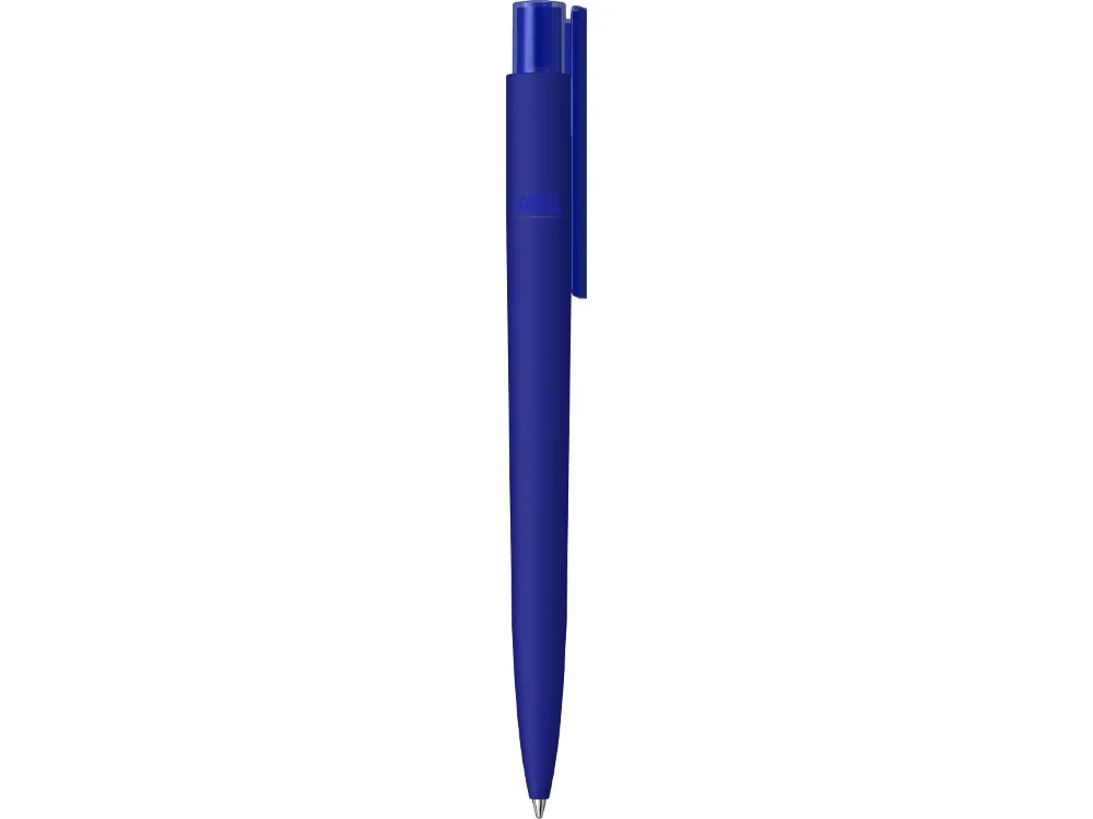 Ручка шариковая RECYCLED PET PEN PRO K transparent GUM soft-touch синий - фото 4