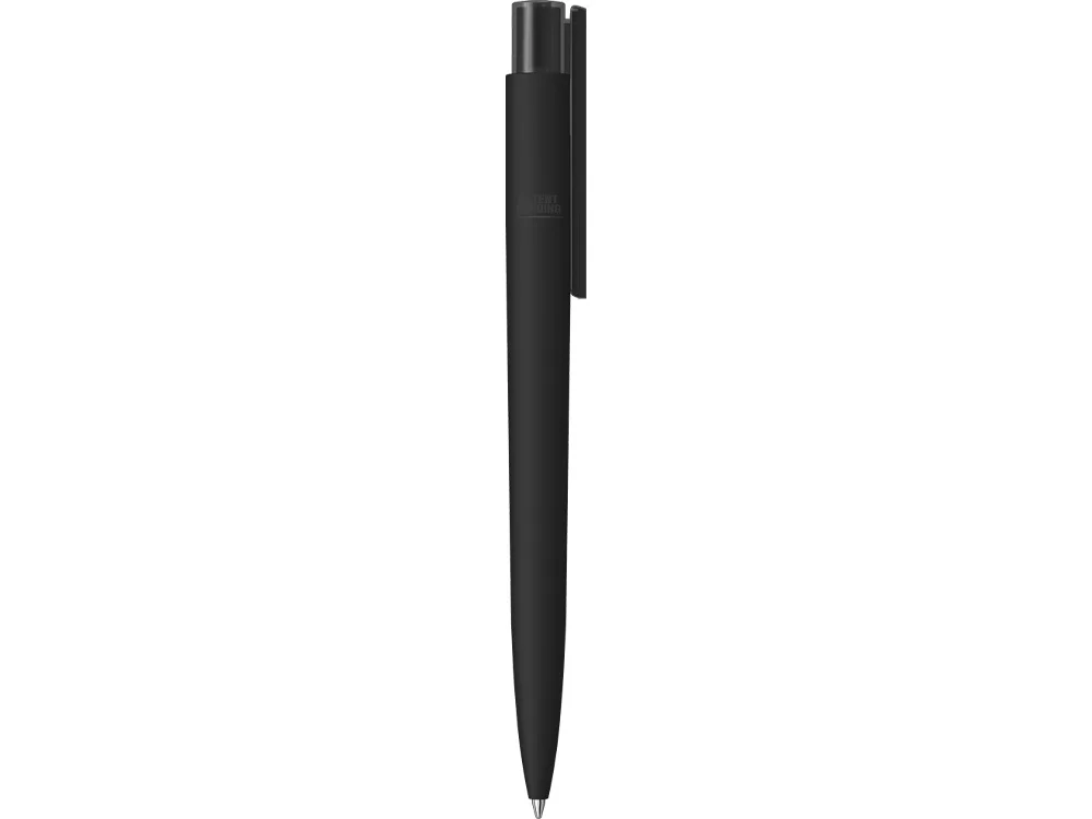 Ручка шариковая RECYCLED PET PEN PRO K transparent GUM soft-touch черный - фото 4