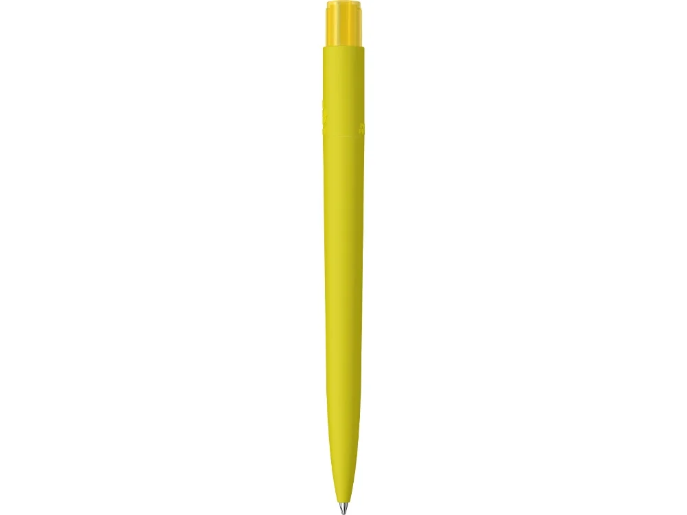 Ручка шариковая RECYCLED PET PEN PRO K transparent GUM soft-touch желтый - фото 4