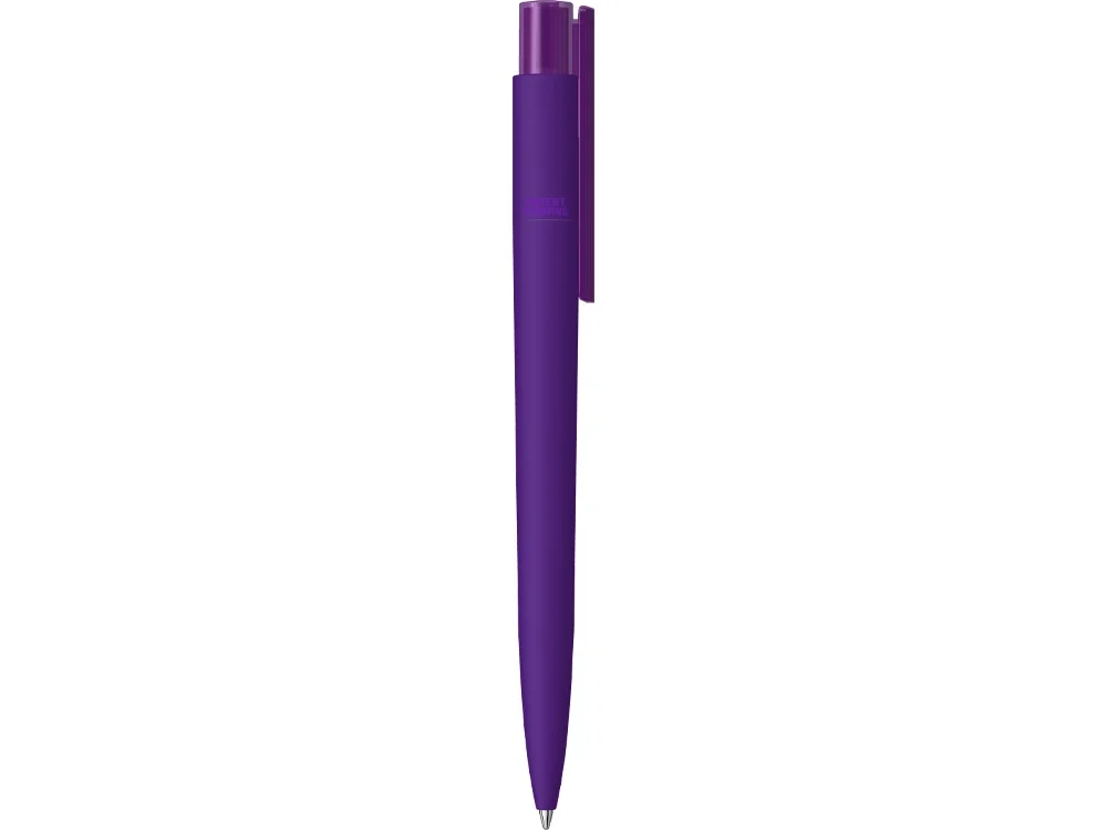 Ручка шариковая RECYCLED PET PEN PRO K transparent GUM soft-touch фиолетовый - фото 2