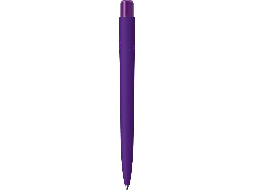 Ручка шариковая RECYCLED PET PEN PRO K transparent GUM soft-touch фиолетовый - фото 4